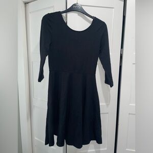 H&M Classic Black Long Sleeve Dress